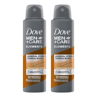 Desodorante Aerosol Dove Men Mineral Powder + Sandalwood 48h