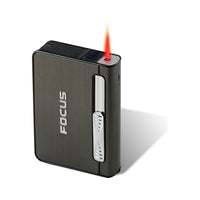 Cigarrera Dispensador Porta Cigarrillo Con Compartimiento