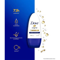Desodorante Dove Antitranspirante Roll On 50ml Crema Humecta