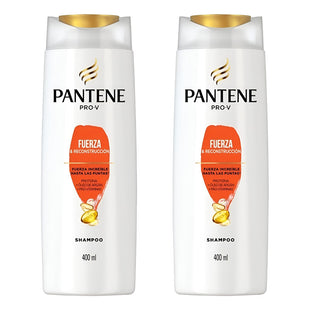 X2 Shampoo Pantene 400ml Fuerza & Reconstrucción Oleo Argán
