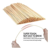 Palos Anticuchos Gruesos 45cm Brochetas Pinchos X 150 Ud.