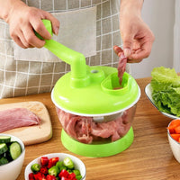 Picador Cortador Manual De Verduras Frutas Procesador Alimen