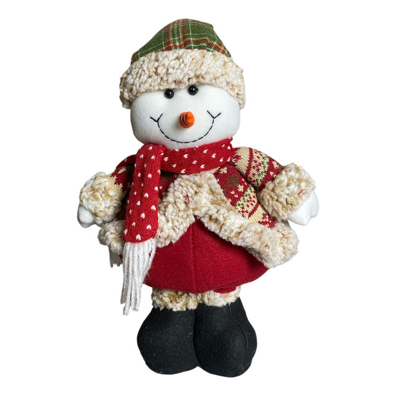 Pack 2 Monos Patas Largas Adorno Navidad Decoración Pascuero