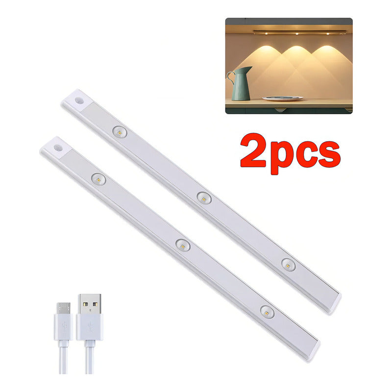 Genérica Led Clóset Pack 2 Blanco White/warm/neutral Light 3000 K
