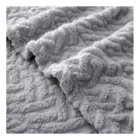 Frazada Texturizada Con Chiporro Manta Sherpa 150x200cm