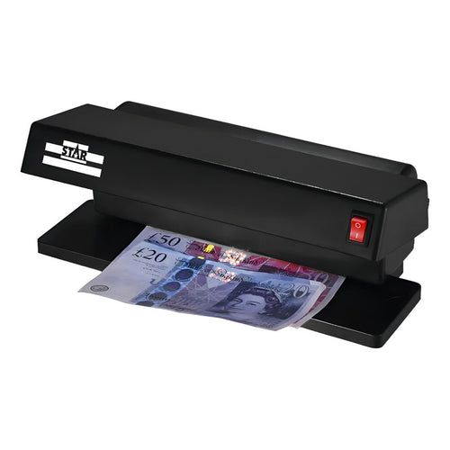 Máquina Detectora De Billetes Falsos 2 Tubos Luz Uv Tk-2028