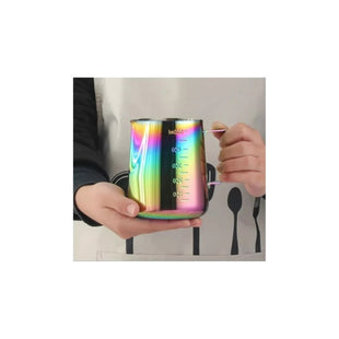 Jarra Espuma Leche Barista Texturizar Pitcher Cafe Tornasol