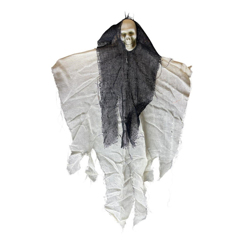 Fantasma Calavera Aterradora Halloween Decoracion Colgante Blanco Calavera