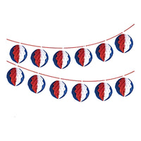 Guirnaldas Decorativas Fiestas Patrias Chile 3m Tricolor M&a Esfera
