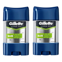 X4 Desodorante Gillette Gel Hidratación Con Aloe 82g Aloe Vera