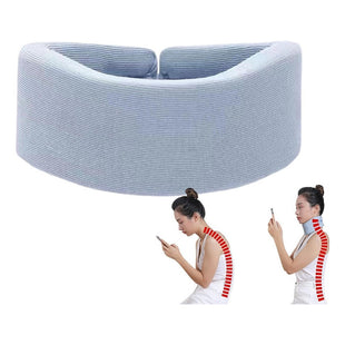 Collar Cuello Collarin Cervical Blando Soporte De Cuello Gris