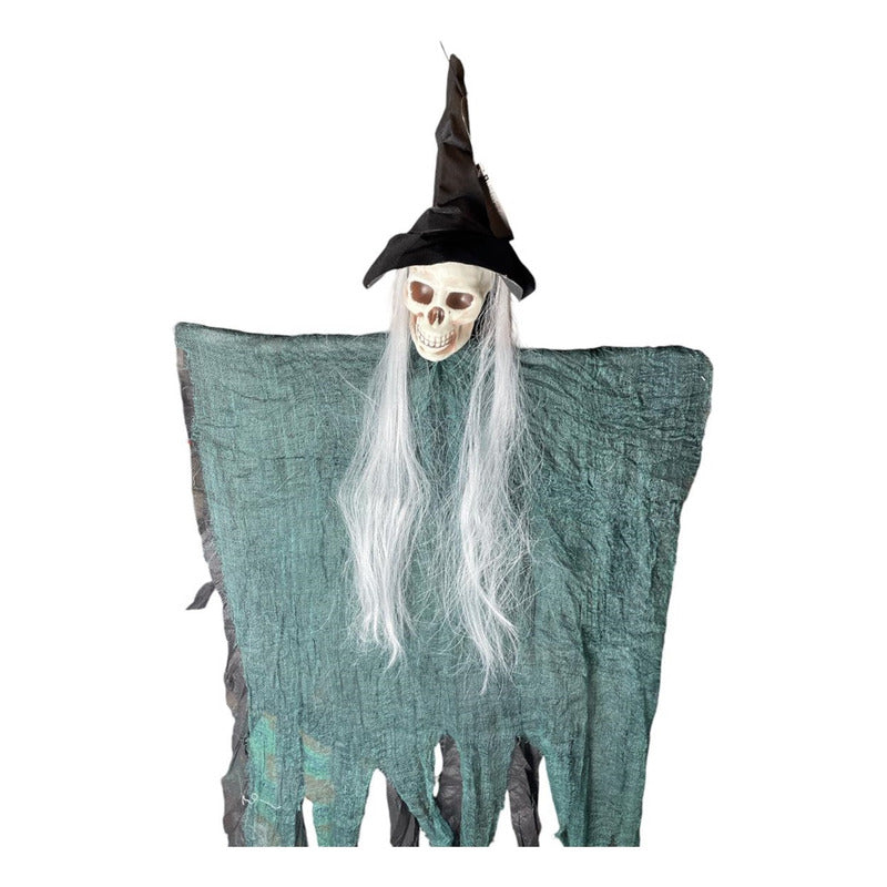 Fantasma Mono Colgante Halloween Calavera Terror Halloween Blanco Calavera
