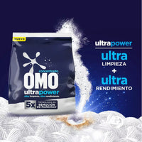 Pack X2 Detergente Omo Concentrado Polvo Ultra Power 2.7kg