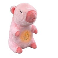 Peluche Capibara Relajant Sonido Luz Capybara Calma Ansiedad