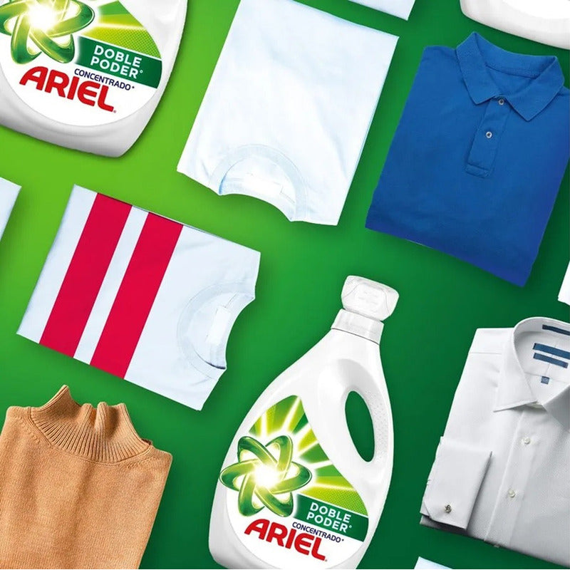 Detergente Líquido Ariel Doble Poder Concentrado 1.8 L