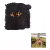 Telaraña Decoracion Halloween Araña Fiesta Decorativa Elasti