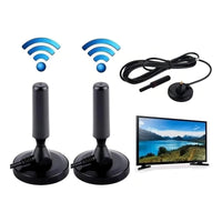 Antena Para Tv Abierta Antena Hdtv Antenas De Tv Hd Interior Para Television 2 Unidades