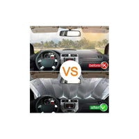 Pack X2 Quitasol Parasol Auto Cubre Sol Protector Parabrisas