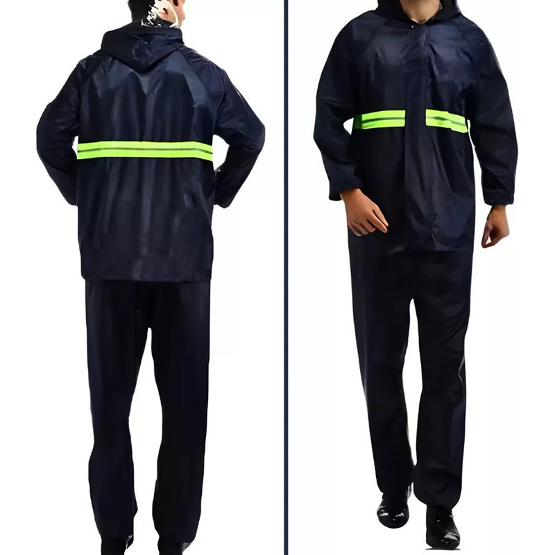 Traje Lluvia Impermeable Protector Lluvia Moto Bicicleta