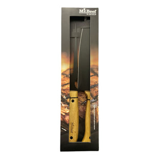 Set Parrillero De Lujo Para Asado Cuchillo + Tenedor Mr Beef