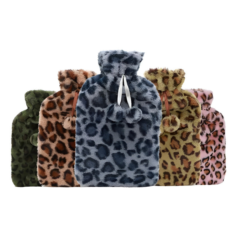 Pack3 Guatero Premium Goma Caucho 2000ml + Funda Polar Calor