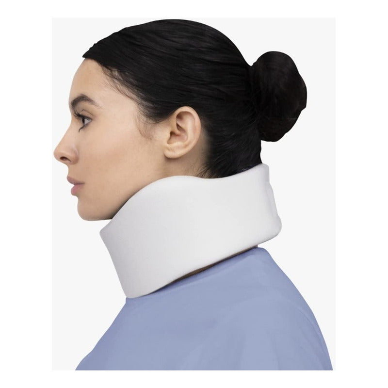 Collar Cuello Collarin Cervical Blando Soporte De Cuello Blanco
