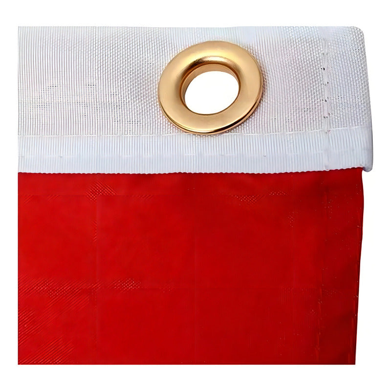 Pack X4 Bandera Escarapela Chile 120x60cm Colores Patrios Poliester Escarapela Bandera Chile
