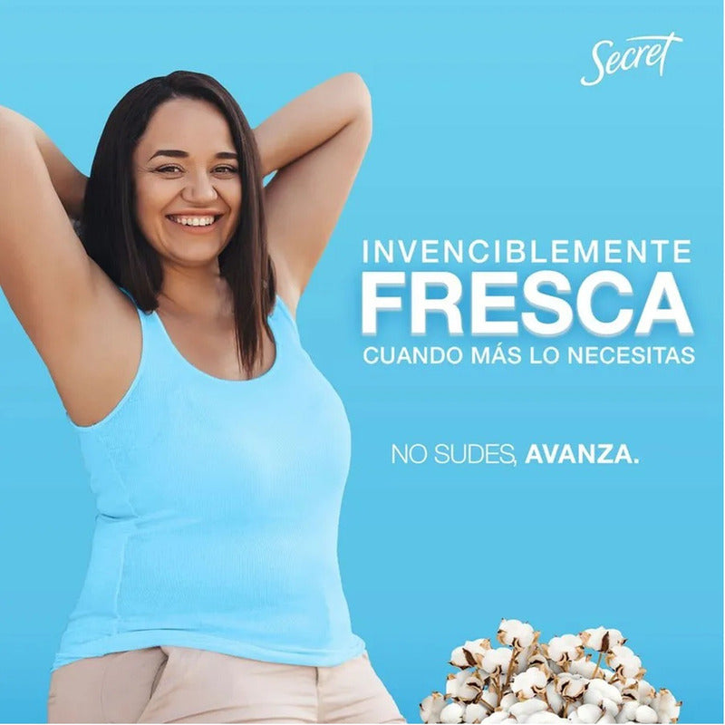 X2 Desodorante Spray Secret  Powder Protect Cotton 150ml