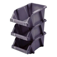 Set 12 Cajas Apilables Organizadoras Gaveta Etiquetable #10