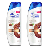 X2 Shampoo Head & Shoulders Protección Caída Cafeína 375ml