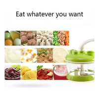 Picador Cortador Manual De Verduras Frutas Procesador Alimen