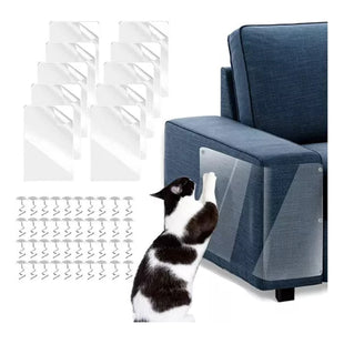 Rasguñador Para Gato Protectores De Sillon Sofa Superficies Blanco