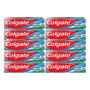 X10 Colgate Triple Accion Crema Dental 100ml Menta Original