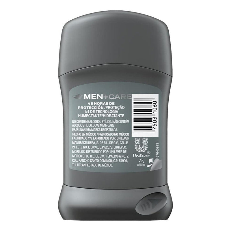 Pack X3 Desodorante Dove Men Barra 50g Cuidado Total 48h Cuidado Total