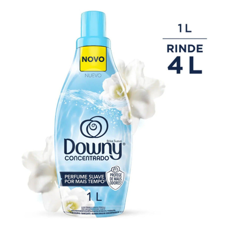 X3 Suavizante Concentrado De Ropa Downy Brisa Suave 1 L