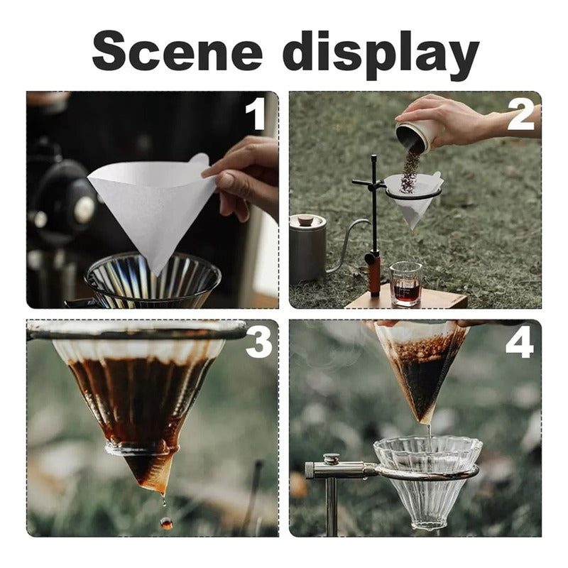Filtro De Papel Para Cafetera Desechable Filtros Para Café