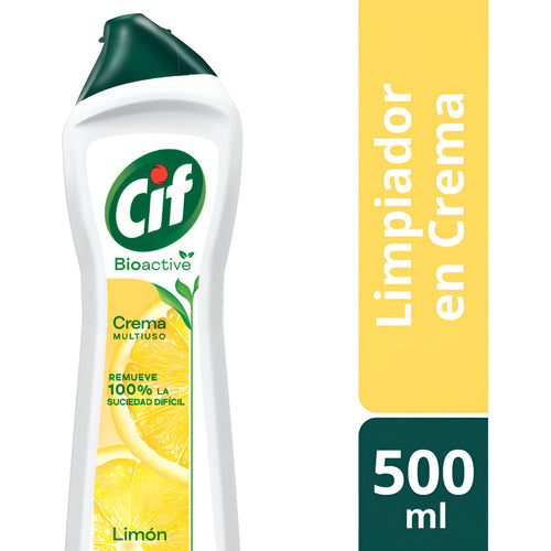 Crema Multiuso Bioactive Limón 750 G Cif