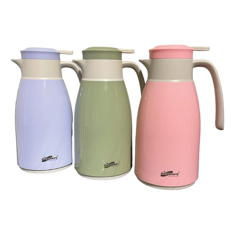 Termo Mediano 1.3 Litros Agua Caliente Fria Cafe Invierno