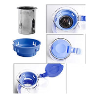 Tetera Jarra De Vidrio Con Filtro Metálico Té Café 2000ml