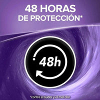 X2 Desodorante Aerosol Lady Speed Stick Carbon Absorb 48h Carbon Absorb