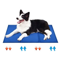 Manta Refrescante Para Perros 90x50 Cm Roro Talla L Colchon Perro Azul Oscuro