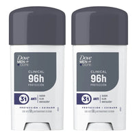 X2 Dove Men Care Clinical Desodorante Crema 58g Protección Original
