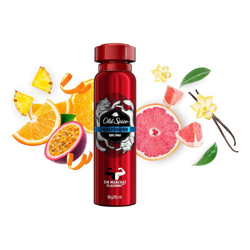 Desodorante Old Spice Wolfthorn Body Spray Aerosol 150ml Wolfthorn