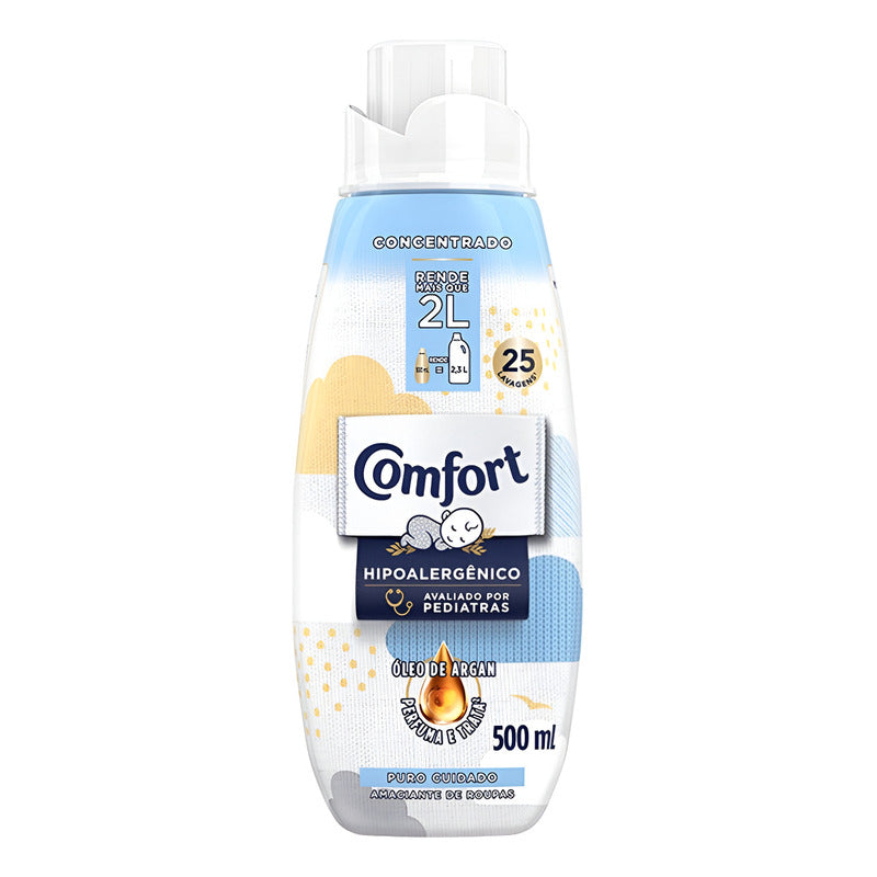 Suavizante Ropa Comfort Concentrado Puro Cuidado 500ml