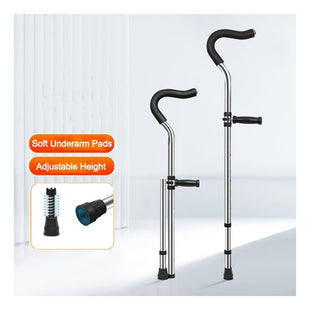 Muleta Ajustable Para Caminar Muleta Ligera Calidad Superior