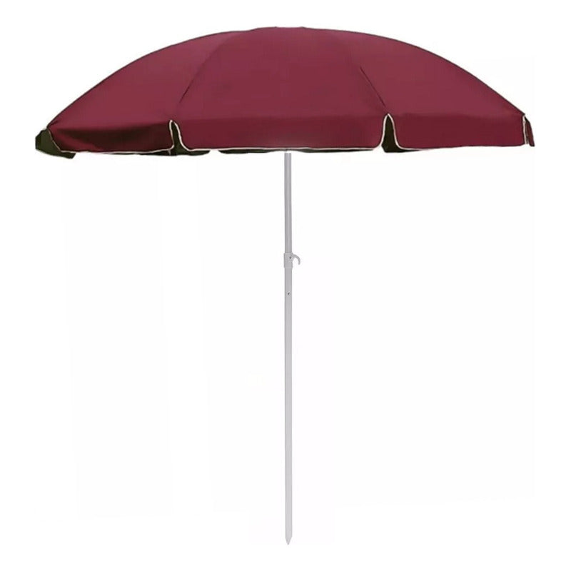 Sombrilla Uv Paragua Playa Verano 2m Paragua Ajustable