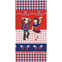 Funda De Puerta Decoración Fechas Patrias 100x210cm M1