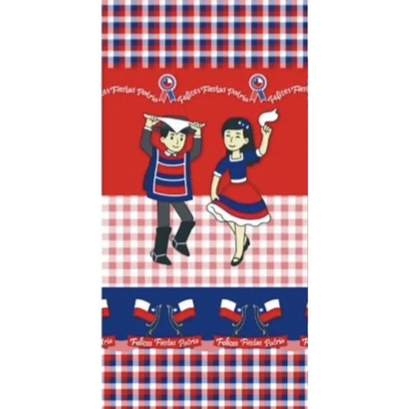 Funda De Puerta Decoración Fechas Patrias 100x210cm M1