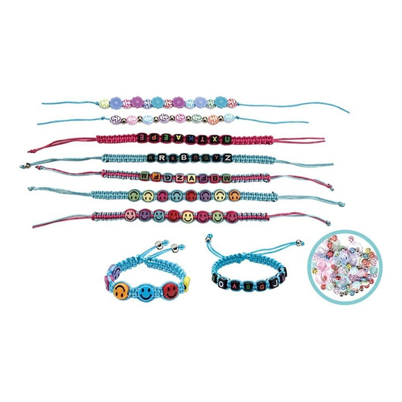 Set Para Hacer Pulseras Collares Kit De Bisuteria Pulseras
