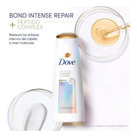 Shampoo Dove Bond Intense Repair 400ml Cabello Suave Brillo